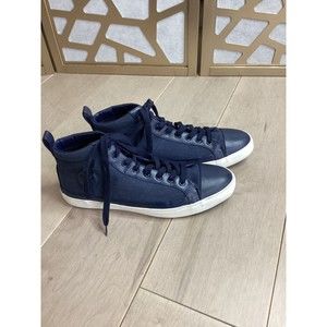 Polo Ralph Lauren Men's Clarke Fashion Hi Top  Sneaker 13 D Blue